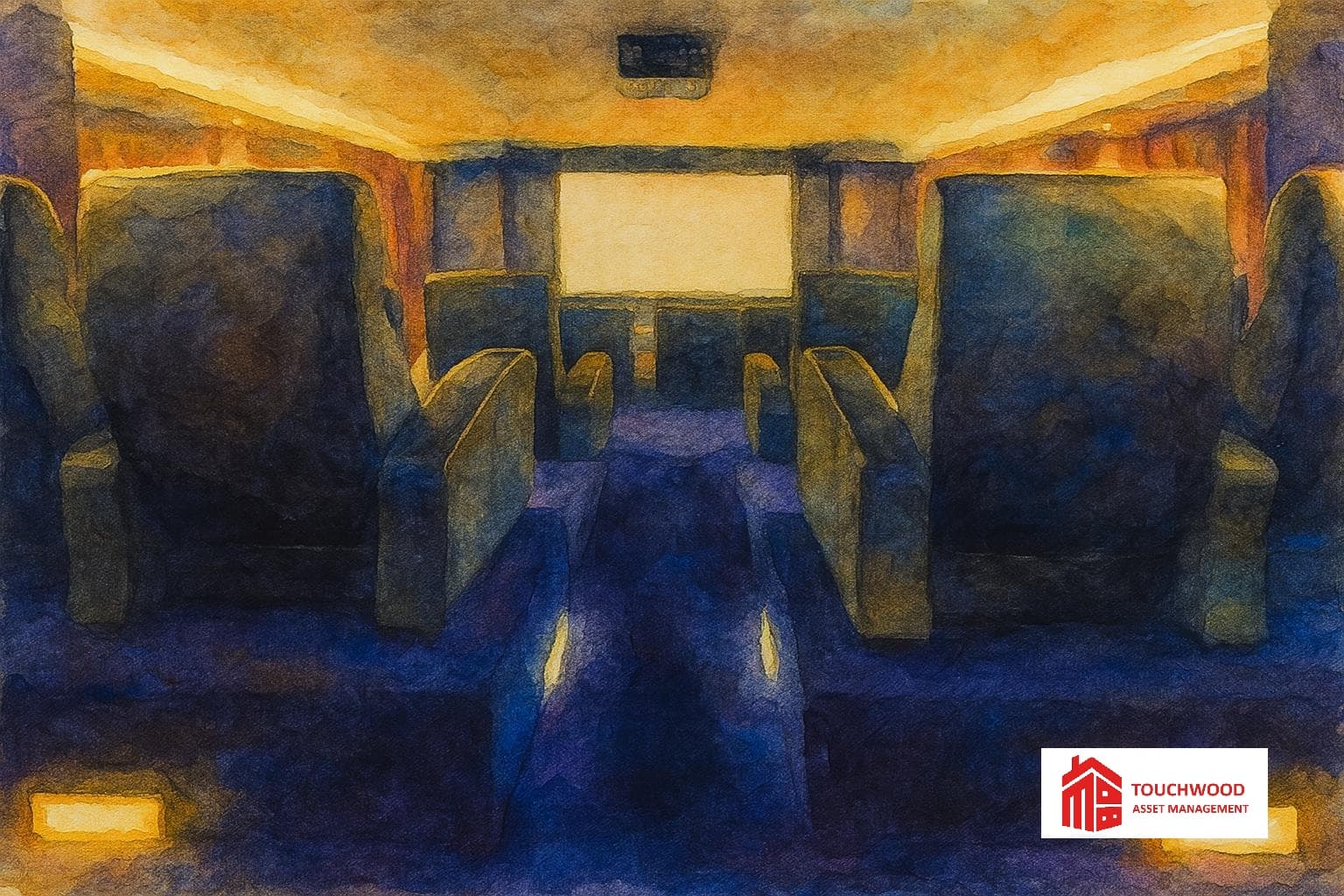 21-seat cinema room
